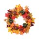 thumbnail image 3 of Corona de Otoño Guirnalda Adornos Puerta Hoja de Arce Artificial Calabazas Falsas Centro de Mesa Material Seda Pp Decoración Reutilizable Adecuada, 3 of 8