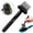 Black, variant on Hair Brush Cleaner Tool, Dual Head Hairbrush Cleaner, Comb Hair Remover Rake, Portable Hair Brush Cleaning Tool, Air Cushion Comb Cleaner, Travel Hair Residue Removal Tool,6.69×2.16 in,Black