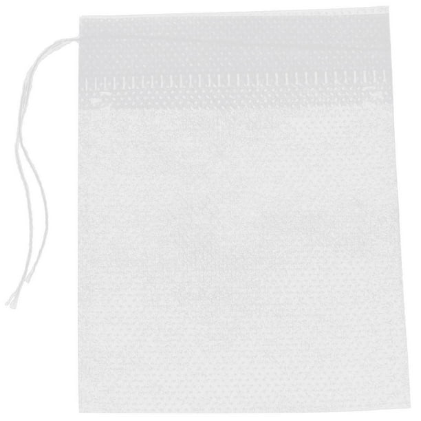 Nuevas bolsas de té 500 Uds. Bolsas de té vacías de 7X9 Cm con filtro infusor con sello curativo de cuerda Compatible con Pu Er D