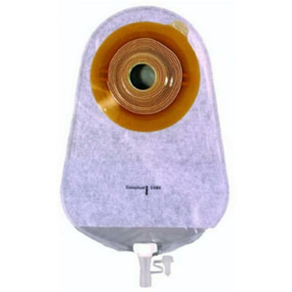 Urostomy Pouch Assura OnePiece System 1034" Length 25 mm Stoma Convex