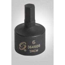 3/8" Dr. 6mm Stubby Hex Impact Driver
