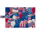 thumbnail image 3 of PKQWTM Easter Eggs With American Flag Horizontal Usa Flag Book Cover Book Protector Book Sleeve Book Pouch Book Bag 6x9 inch, 3 of 4