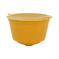 thumbnail image 1 of Práctica taza de cápsula de café taza de filtro resistente al calor para regalos (amarillo) Wdftyju Libre de BPA, 1 of 4