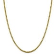 thumbnail image 1 of 14k 3.6mm Hollow Round Box Chain (Weight: 15.1 Grams, Length: 24 Inches), 1 of 4