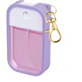 thumbnail image 1 of TEMOGU-Silicone Case with Bottles Hand Sanitizer Spray Kit,Protective Case with Keychain Compatible with Power Mist and Glow Mist 1.5 fl oz, Hand Sanitizer Spray Accessory (Purple), 1 of 4