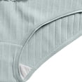 thumbnail image 4 of High Waist Maternity Underwear with Bump Support Soft Breathable Ribbed Stretch Adjustable Lace Trim Comfortable Seamless Postpartum Belly Band for Pregnancy, 4 of 7