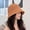 Caramel, variant on SikaFu New Handmade Top Summer Hats for Women Hollow Out Knit Dome Bucket Hat Wide Brim Foldable Beach Caps Chapeu Panama Feminino 모자