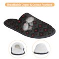 thumbnail image 3 of Fotbe Red Poker Pantuflas Peludas para Mujer con Estampado, Zapatillas de Peluche, Zapatos de Invierno para Casa, Uso Interior y Exterior-Medium, 3 of 8