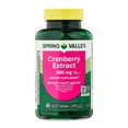 thumbnail image 5 of (2 pack) Spring Valley Cranberry Extract Urinary Tract Support Vegetarian Capsules, 500mg, 60 Count, 5 of 5