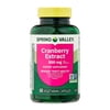Spring Valley Cranberry Extract Urinary Tract Support Vegetarian Capsules, 500mg, 60 Count