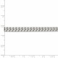 thumbnail image 4 of Primal Silver Sterling Silver 6.00mm Domed Curb Chain Bracelet, 4 of 6