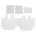 thumbnail image 4 of Bamboo Laundry Hamper 2 Compartment Bag Dirty Clothes Washing Storage Basket, 4 of 17