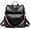 Black, variant on Women's Fashion Backpack Purse Multipurpose Design Convertible Satchel Handbags Shoulder Bag Travel bag