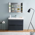 thumbnail image 4 of Fresca FVN8442 Senza 42" Single Vanity Set with Wood Cabinet and Acrylic Vanity, 4 of 5