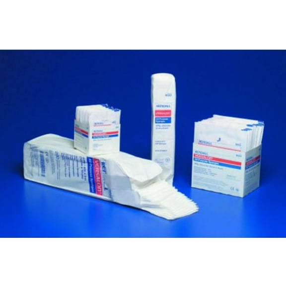 Curity NonWoven Sponge Polyester / Rayon 3-Ply 4 X 4 Inch Square NonSterile, 9134 - Case of 4000