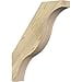 thumbnail image 3 of Ekena Millwork BRC04X22X26FST00RDF Genouillère Funston Rough Sawn 4"L x 22"P x 26"H, Douglas Sapin, 3 of 4