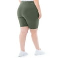 thumbnail image 6 of Athletic Works Women's Plus Size Core Active Dri-Works Bike Shorts, 6 of 6