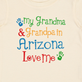 thumbnail image 4 of Inktastic Arizona Grandma Grandpa Love Me Boys or Girls Baby T-Shirt, 4 of 5