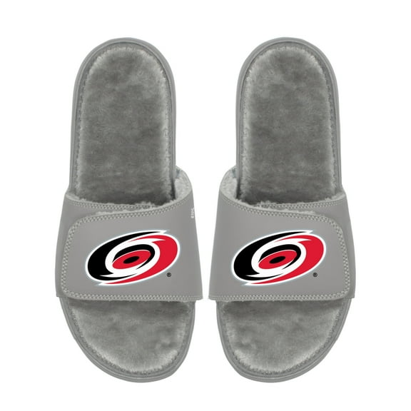 Unisex ISlide Carolina Hurricanes Logo Fur Slide Sandals