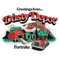 thumbnail image 2 of Boy's Fortnite Greetings From Dusty Depot Graphic T-Shirt, 2 of 4