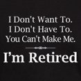 thumbnail image 3 of CafePress - Retired Dark T Shirt - Men's Classic Graphic Cotton T-Shirt, 3 of 4