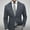 Black, variant on Men's Casual Sports Coat Dress Blazer Stylish Lightweight Suit Jackets Single-Breasted Lapel Suit Jacket with Pocket