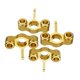 thumbnail image 5 of Repuestos para coche modelo RC, soportes de eje de dirección con tuercas para tornillos a escala 1/10 dorado, 5 of 8