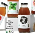 thumbnail image 2 of Just Ice Tea Organic Iced Tea, 16 Fl Oz Glass Bottles (Original Black Tea, Pack of 12), 2 of 6