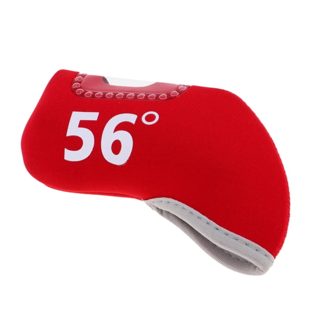 Manga del Protector de la Cubierta de la cabeza del 56 grados Sunnimix Cubierta de cabeza de hierro de golf