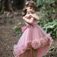 thumbnail image 2 of Vestido infantil Vestido de princesa Vestido de niña con cola de flores Actuación de piano, 2 of 6