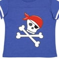 thumbnail image 4 of Inktastic Pirate Skull and Crossbones Boys or Girls Toddler T-Shirt, 4 of 5