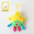 thumbnail image 6 of 3PCS Dopamine Thick Lip Ugly Doll Plush Toy Set,Funny Fried Hair Sausage Mouth Plush Pendant, DIY Hairstyle,Soft Cartoon Stuffed Doll Plushie Keyring, 6 of 7