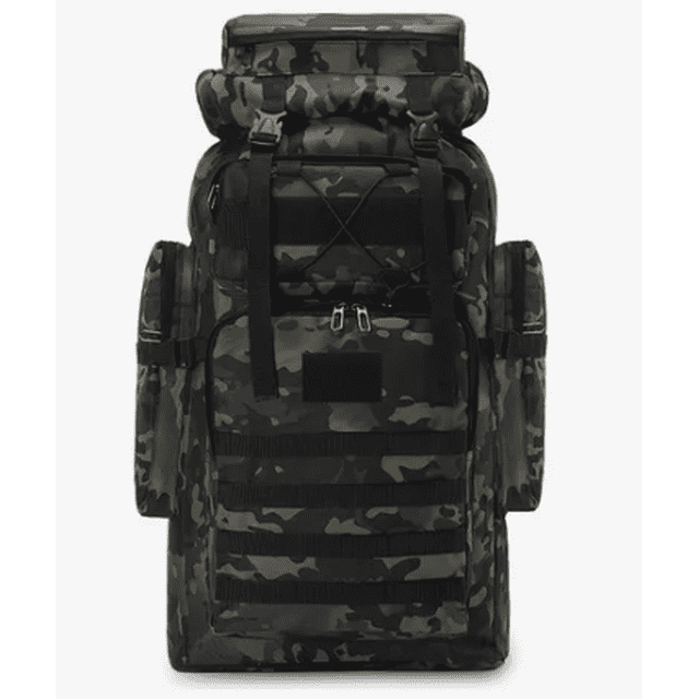 Mochila Xtellar De Senderismo Mochila Cámping Impermeable Color Gris