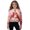 Cardinal Cherry Blossom, variant on Xoenoiee Axolotl Strawberry Flower Print Girls Quarter Zip Hoodie Pullover Long Sleeve Shirts Half Zip Sweatshirt Casual Crop Top Trendy Clothes, 9-10 Years