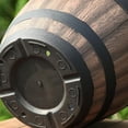 thumbnail image 6 of Dream Lifestyle Plant Pots with Drainage Holes & Saucer,Decoration Flower Pots Canbe Used for Indoor Outdoor.Resin Whiskey Barrel Planters Imitation Wooden Barrel Design, 6 of 7