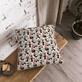 thumbnail image 5 of KLL Christmas Cat Decorative Throw Pillow Covers Velvet Soft for Couch Sofa Bedroom Living Room Outdoor (No pillow core)- 18"x18", 5 of 5