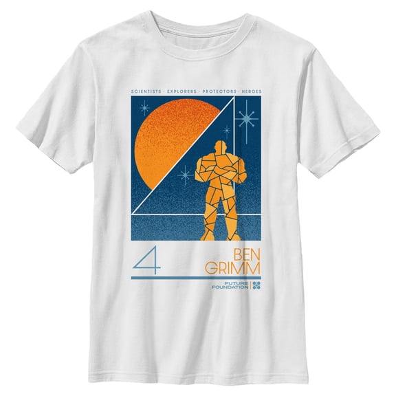 Boys The Fantastic Four: First Steps Future Foundation Ben Grimm T Shirt