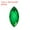 Green, variant on Uxcell 50Pcs Acrylic Horse Eye Gems Flat Back Artificial Rhinestones for DIY Crafts Bead Dark Blue