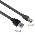 thumbnail image 5 of Various Length USB to USB B Printer Cord Plastic Texture Suitable for Multiple Operating Systems and Peripherals Devices, 5 of 9