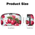 thumbnail image 5 of Cherry Digital Pouch Organizer for Chargers, Hard Drives, and Cords - Waterproof Oxford Cloth Material, 5.9x9.44x3.14 Inches, 5 of 6