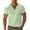Light Green, variant on Solid Button Front Short Sleeve Shirt Classic Everyday Tee for Casual Wear Mens Pocket T Shirts Opaque Shirts for Men Running Shirt Men Workout Shirts Men