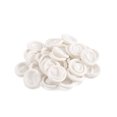 thumbnail image 2 of 50Pc Static Disposable Latex Finger Cots White Rubber Fingertips Protective Finger Gloves, 2 of 8