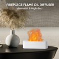 thumbnail image 2 of Difusor de aceites esenciales Yaledi Fireplace Fire Flame, 150 ml, blanco, 2 of 7