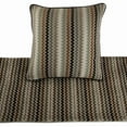 thumbnail image 6 of Decorative Bed Runner without Pillow Cover, 74 x 18 Inch Velvet Designer Queen Size Bed Scarf with Tassle & Bead Embroidered Bed Linen Foot Warmer Home - Chevron Fun, 6 of 6