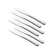Seikei Bistro Dinner Knife Set Modern Style Stainless Steel 9.13-inch, Set of 6