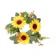 thumbnail image 4 of Corona de Velas, Velas de Otoño, Corona de Granja con Vegetación, Candelabro de Pilar, Corona de Velas Navideñas para Acción de Gracias Estilo B, 4 of 9