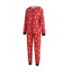 thumbnail image 3 of Familia Otoño Camisa Top Pantalones Casual Cintura elástica Estilo navideño Traje diario FLhrweasw Nuevo, 3 of 9
