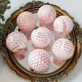thumbnail image 3 of Vintage Christmas Ornaments for Tree Decorations - Rustic Christmas Ball Ornaments for Indoor Holiday Xmas Decor - 80mm 3.14Inch, Pack of 12, 3 of 8