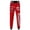 Black, variant on Men's Casual Loose Letter Print Drawstring Elastic Waist Long Pants, Trousers for Sports, Workout and Street Style,Black,L