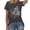 Grey, variant on Womens Desert Cactus Tops Graphic Print Crewneck Casual Short Sleeve Loose Fit Tee Trendy Fashion T Shirts Pullover Daily Clothing